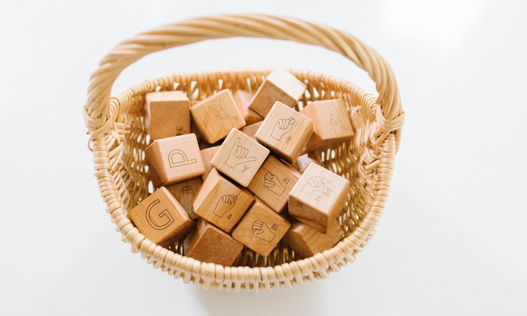 American Sign Language Blocks - Bannor-toys