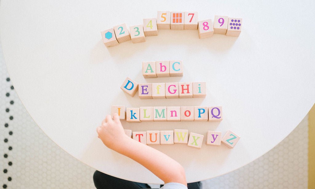 Bright Number + Counting Shape Blocks - Bannor-toys