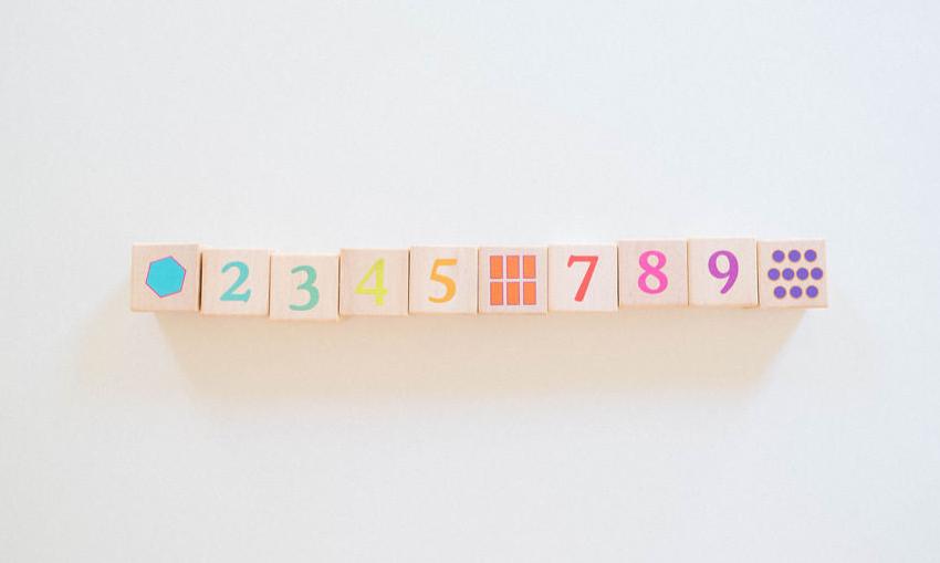Bright Number + Counting Shape Blocks - Bannor-toys