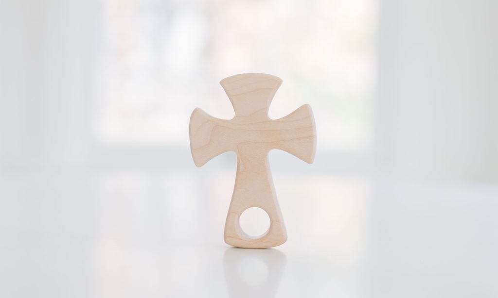 Cross Wood Grasping Toy - Bannor-toys