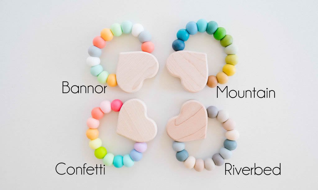 Heart Charm Teether - Bannor-toys