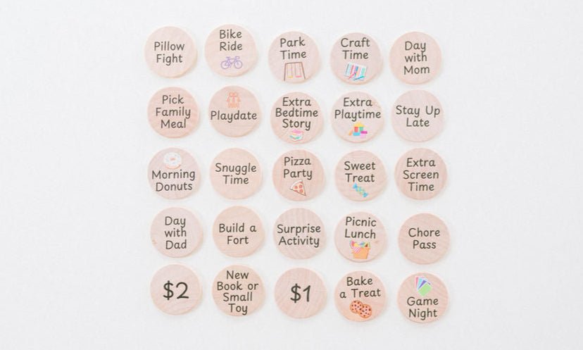 Kids Reward Tokens - Bannor-toys