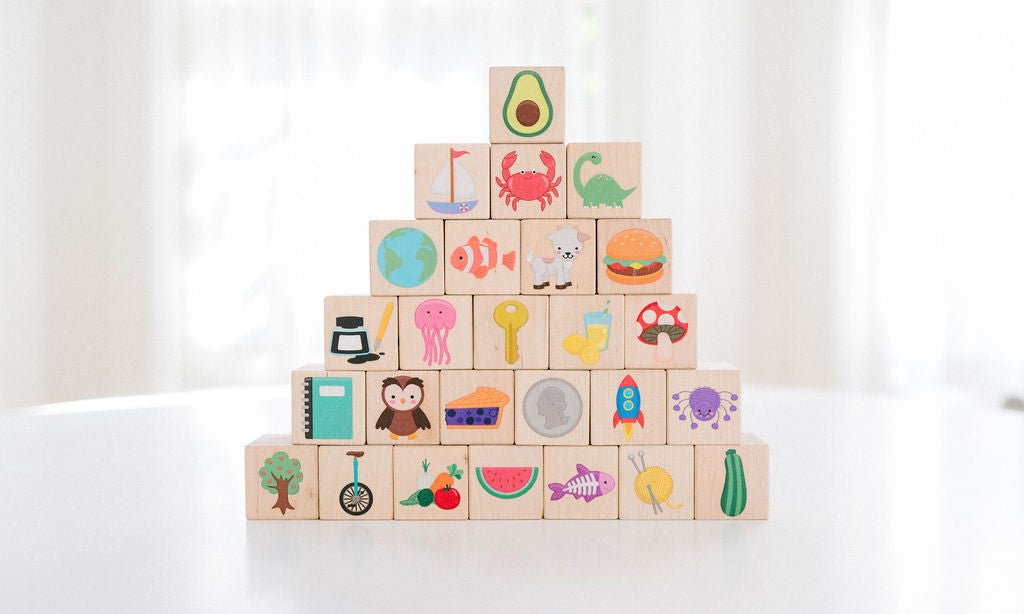 Picture Alphabet Blocks - Bannor-toys