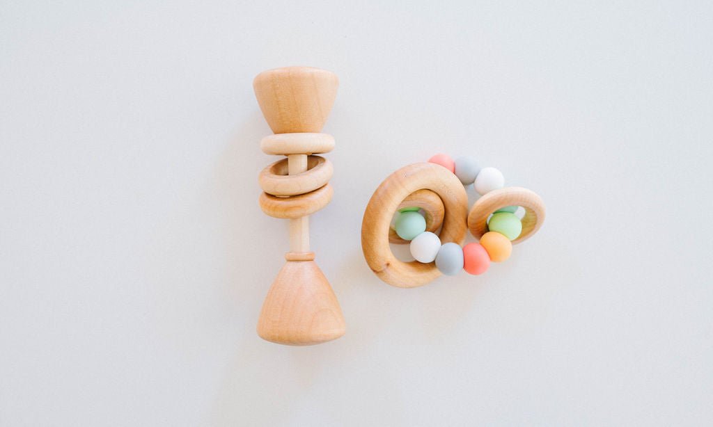 Saturn Teether + Classic Rattle Bundle - Bannor-toys