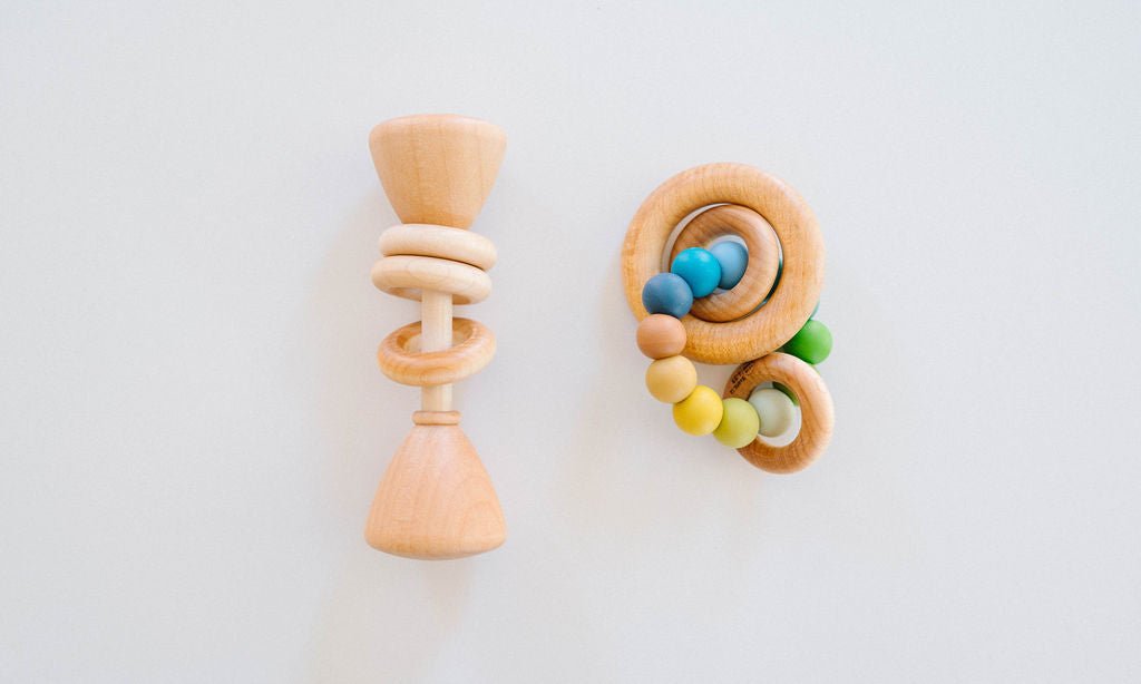 Saturn Teether + Classic Rattle Bundle - Bannor-toys