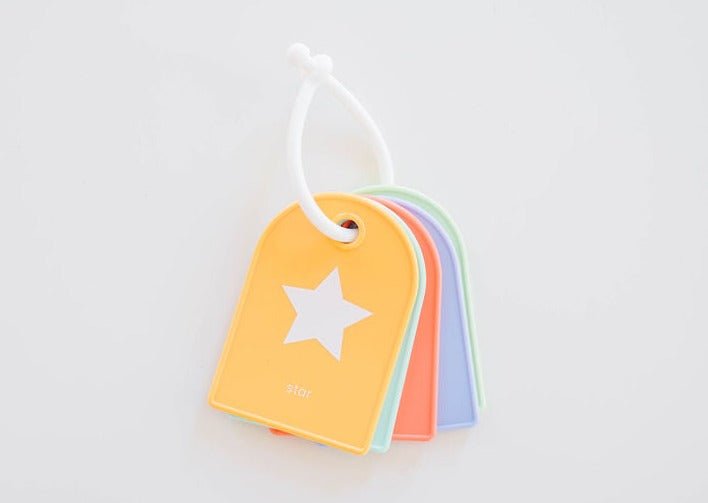 Silicone Shape Flash Cards - Bannor-toys