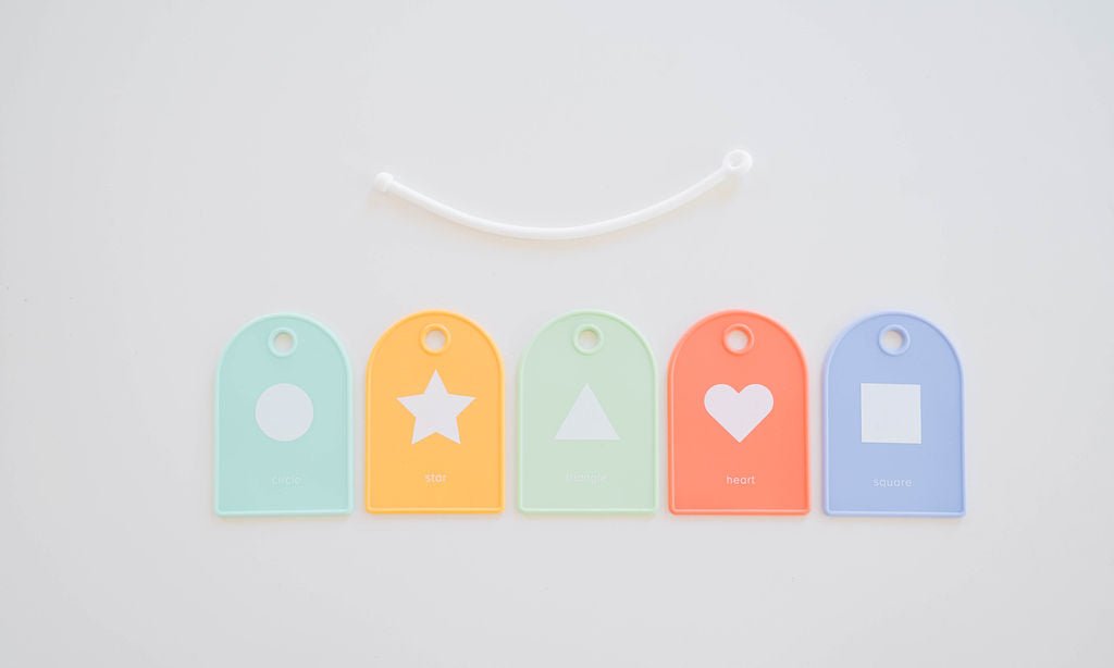 Silicone Shape Flash Cards - Bannor-toys