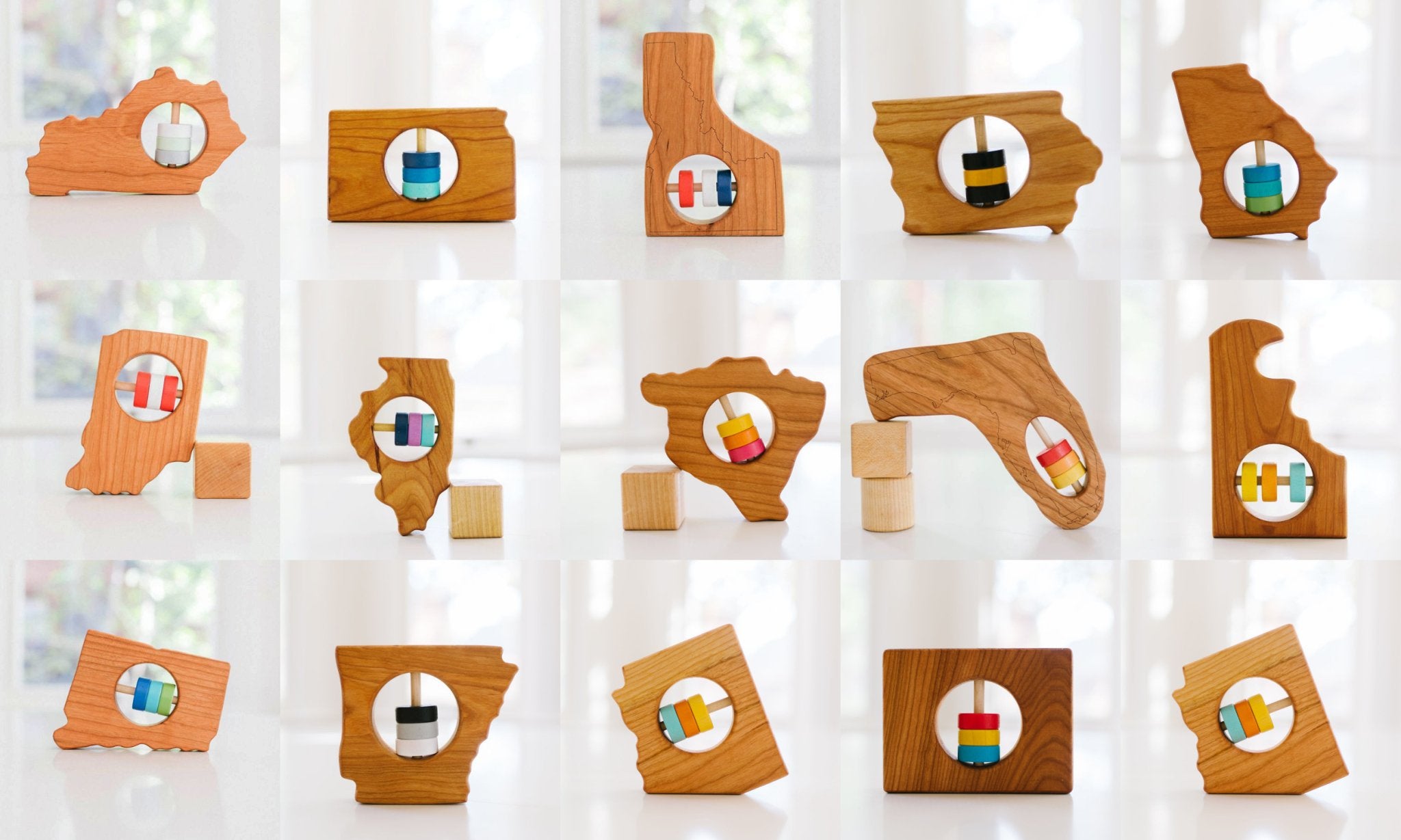 State Rattle Bundle - Bannor-toys