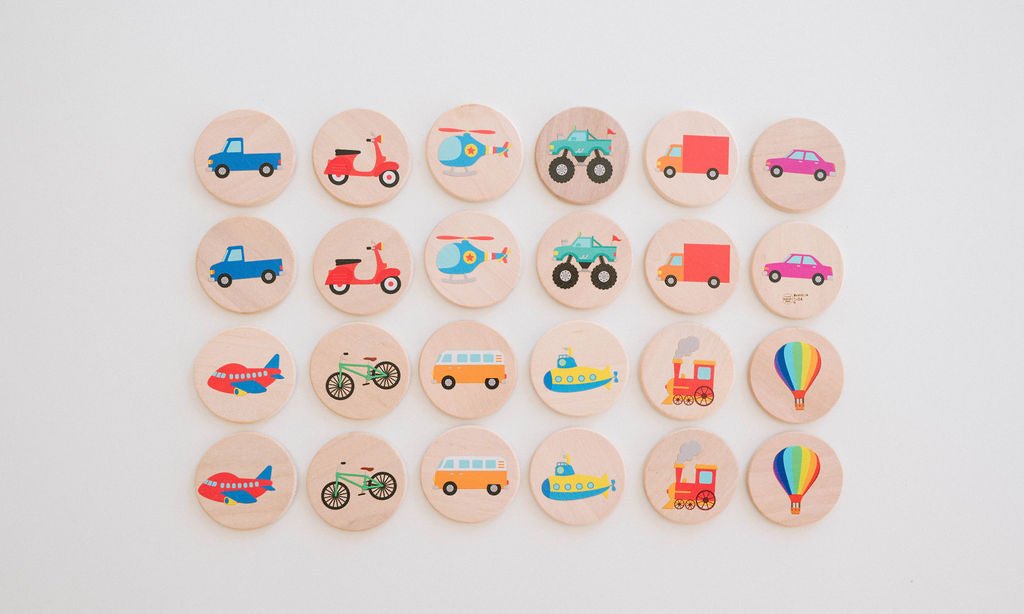 Transportation Matching Tiles - Bannor-toys