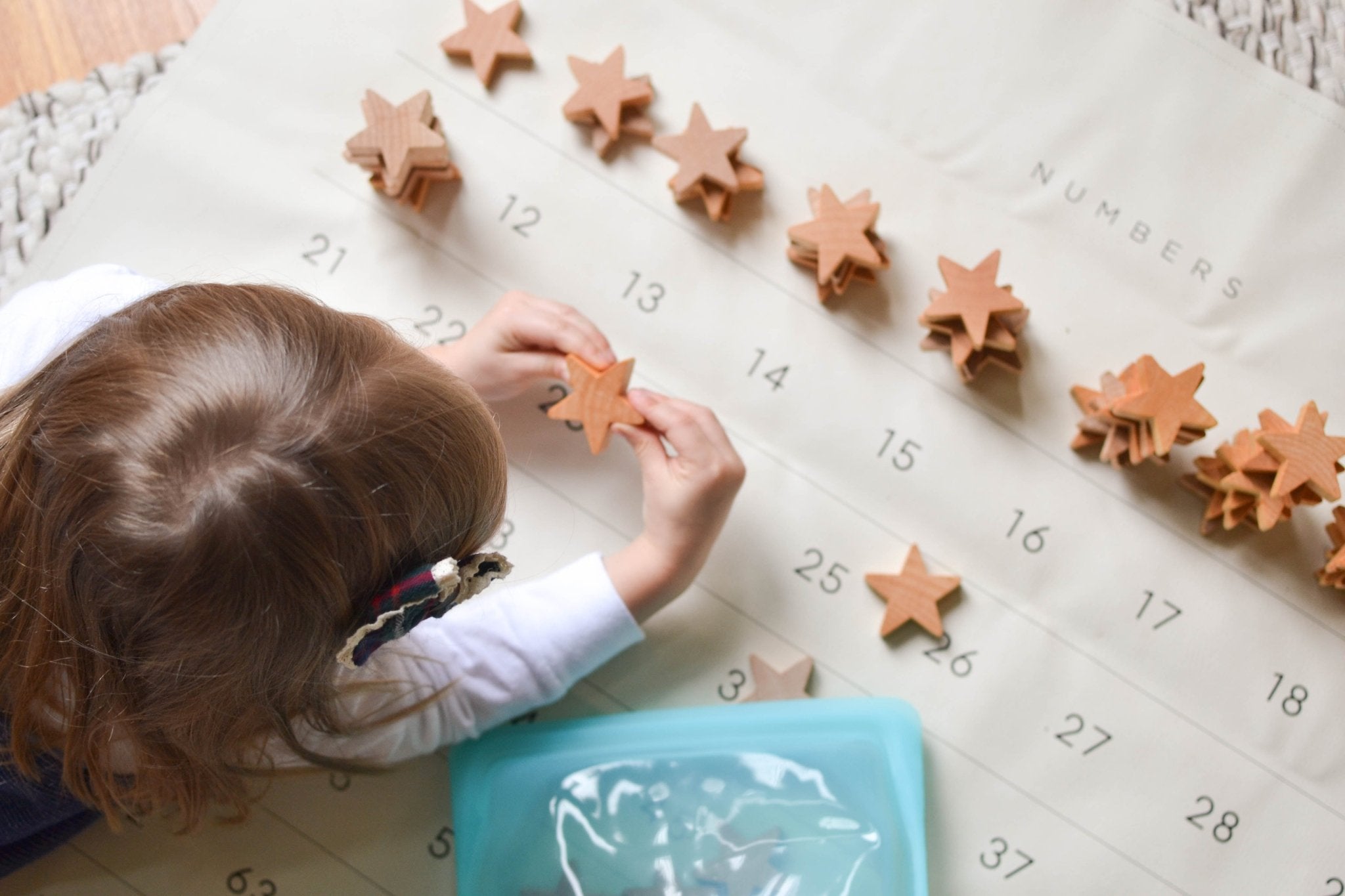 Wooden Counting Stars - Bannor-toys