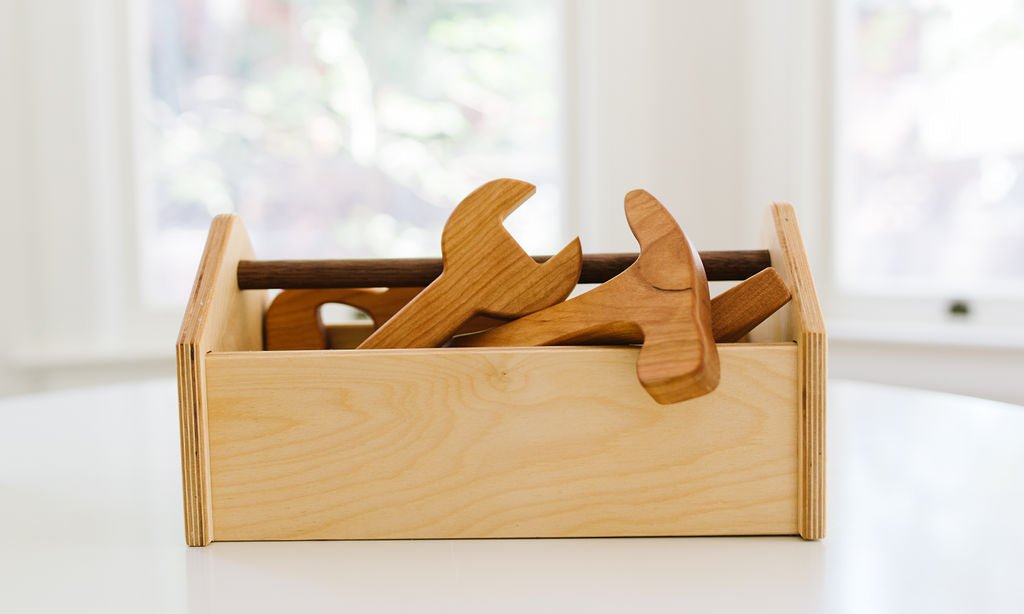 Wooden Tool box Set - Bannor-toys