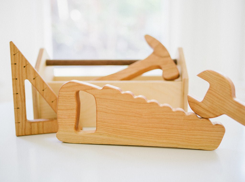 Wooden Tool box Set - Bannor-toys