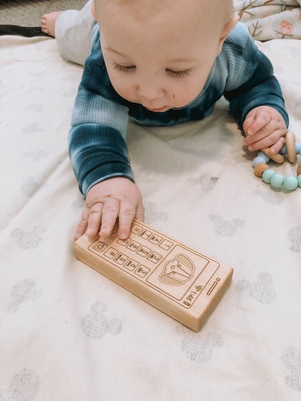 Wooden Toy Phone - Bannor-toys