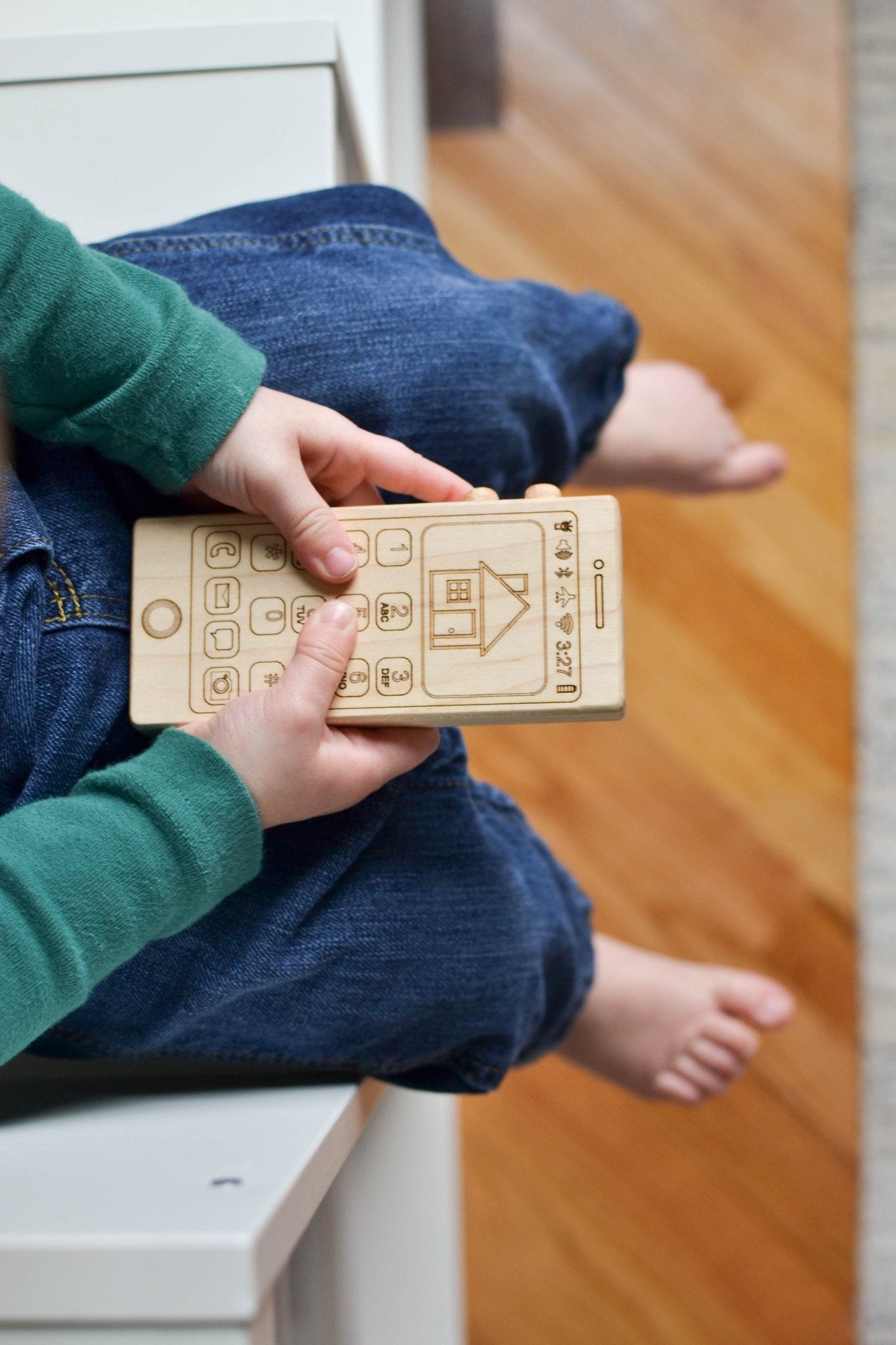 Wooden Toy Phone - Bannor-toys