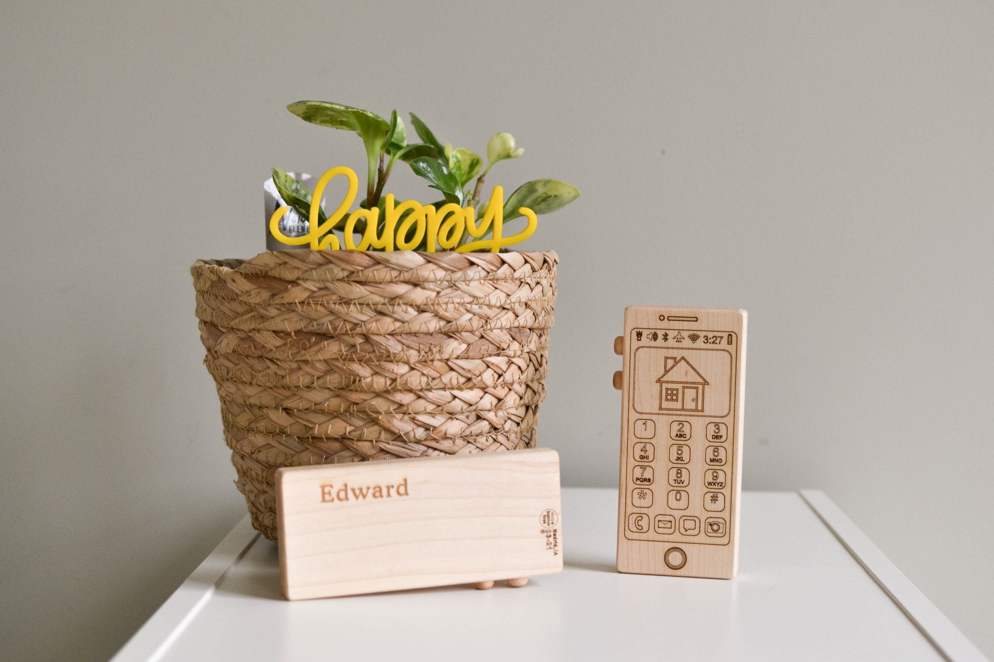 Wooden Toy Phone - Bannor-toys