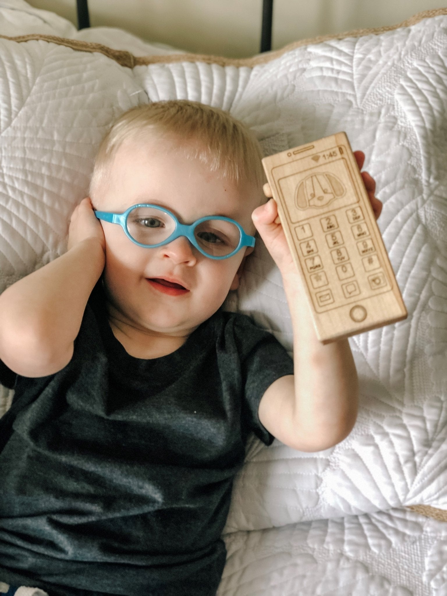 Wooden Toy Phone - Bannor-toys