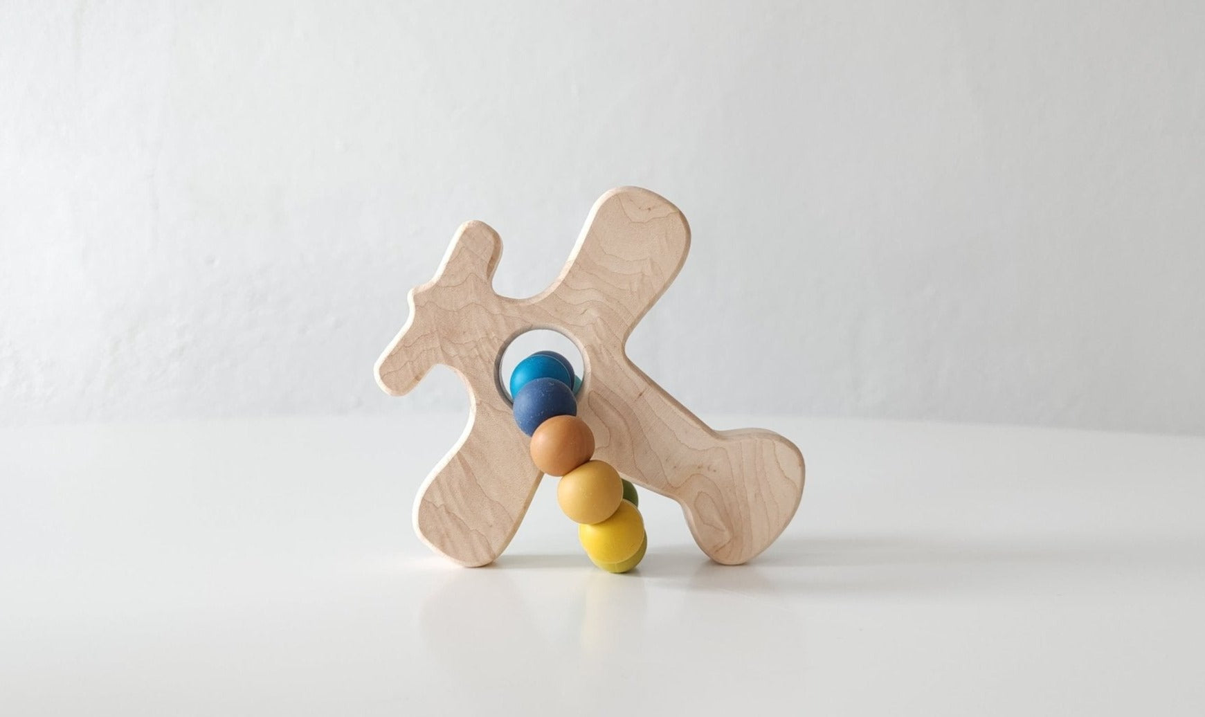 Airplane Wood Grasping Toy - Bannor-toys