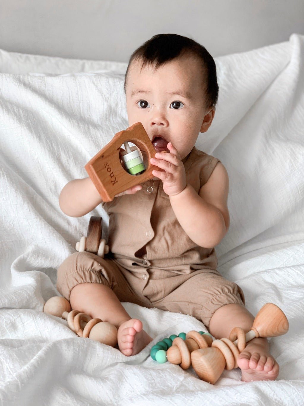 Alabama State Wooden Baby Rattle™ - Bannor-toys