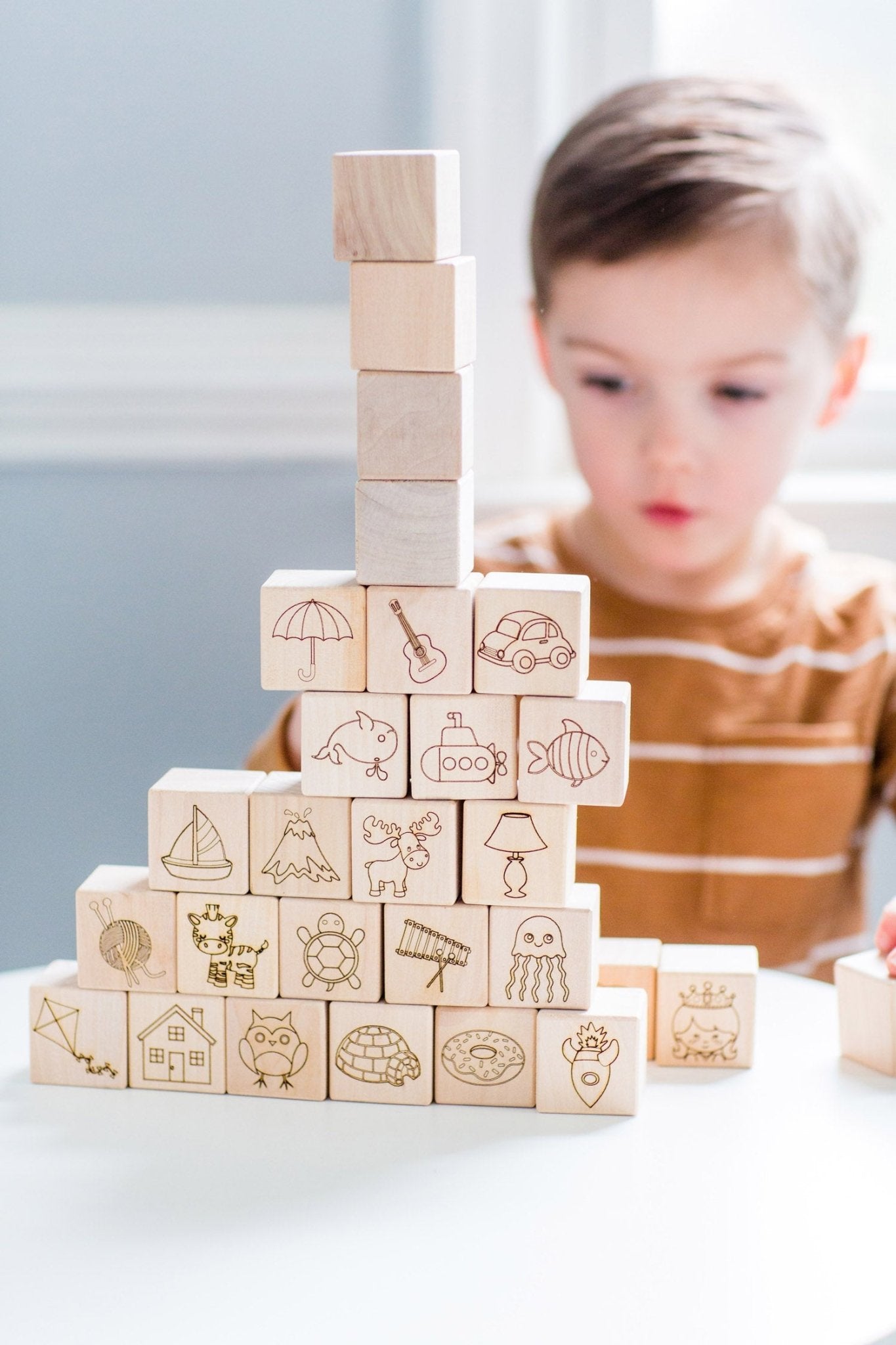 Color Your Own ABC Block Set - Bannor-toys