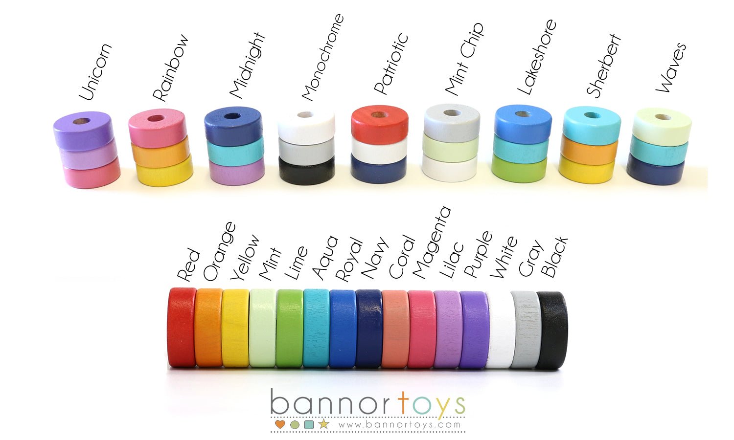 Elephant Wooden Baby Rattle - Bannor-toys