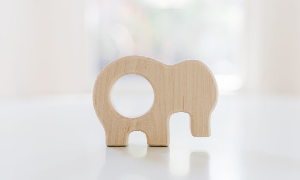 Elephant Wooden Grasping Toy - Bannor-toys