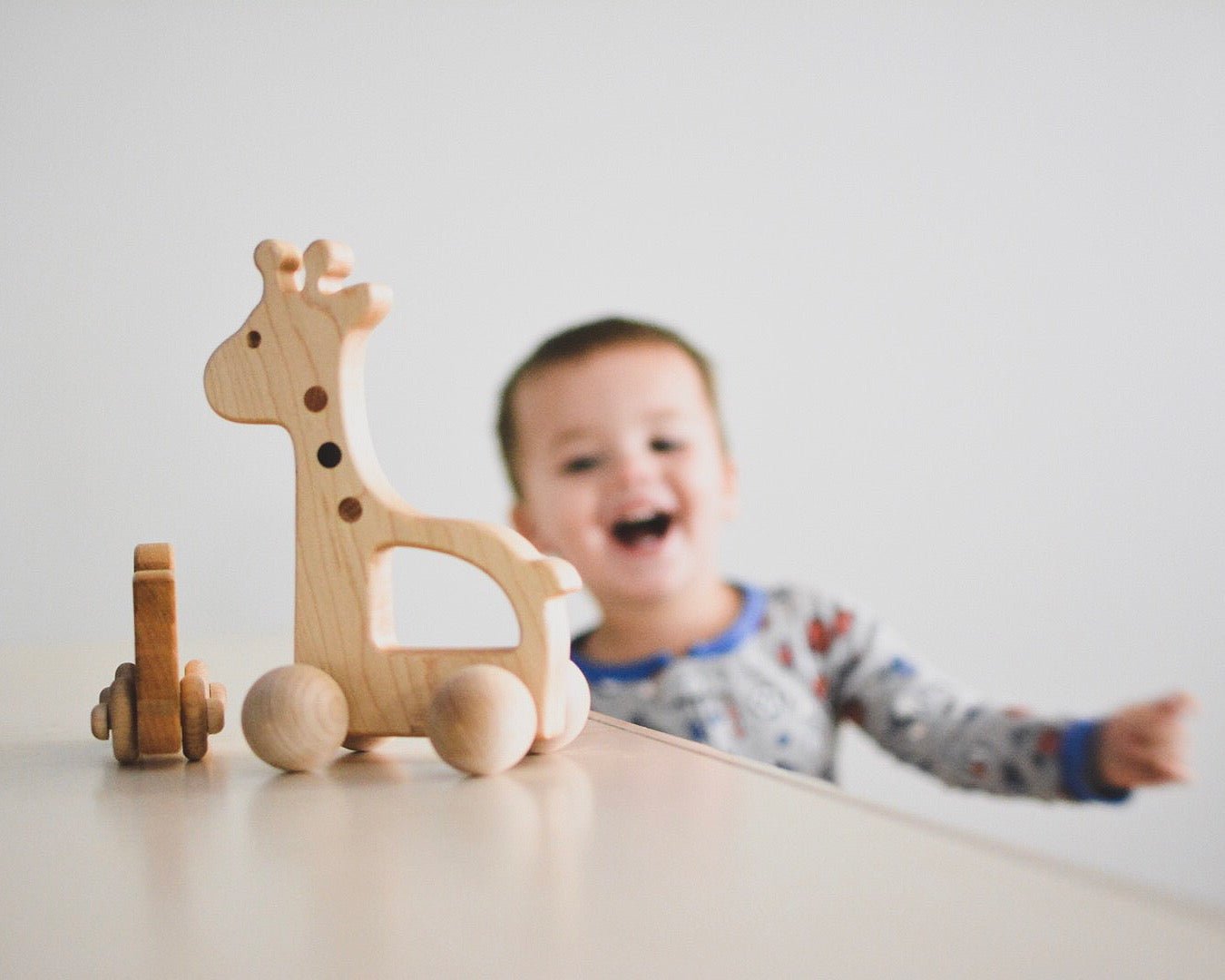 Giraffe Push Toy - Bannor-toys