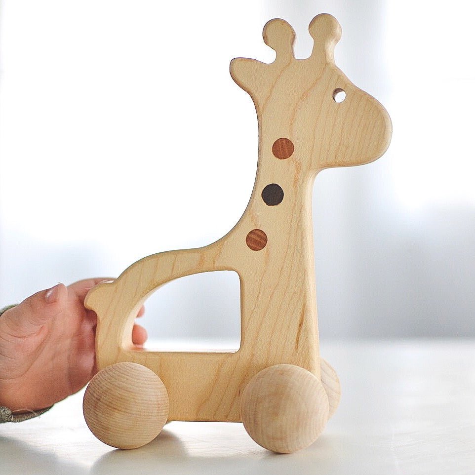 Giraffe Push Toy - Bannor-toys