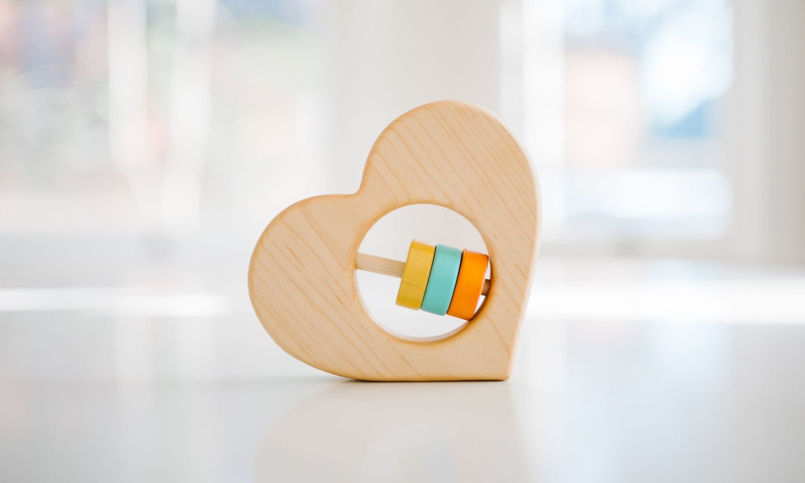 Heart Baby Rattle - Bannor-toys
