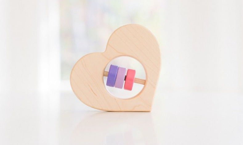 Heart Baby Rattle - Bannor-toys