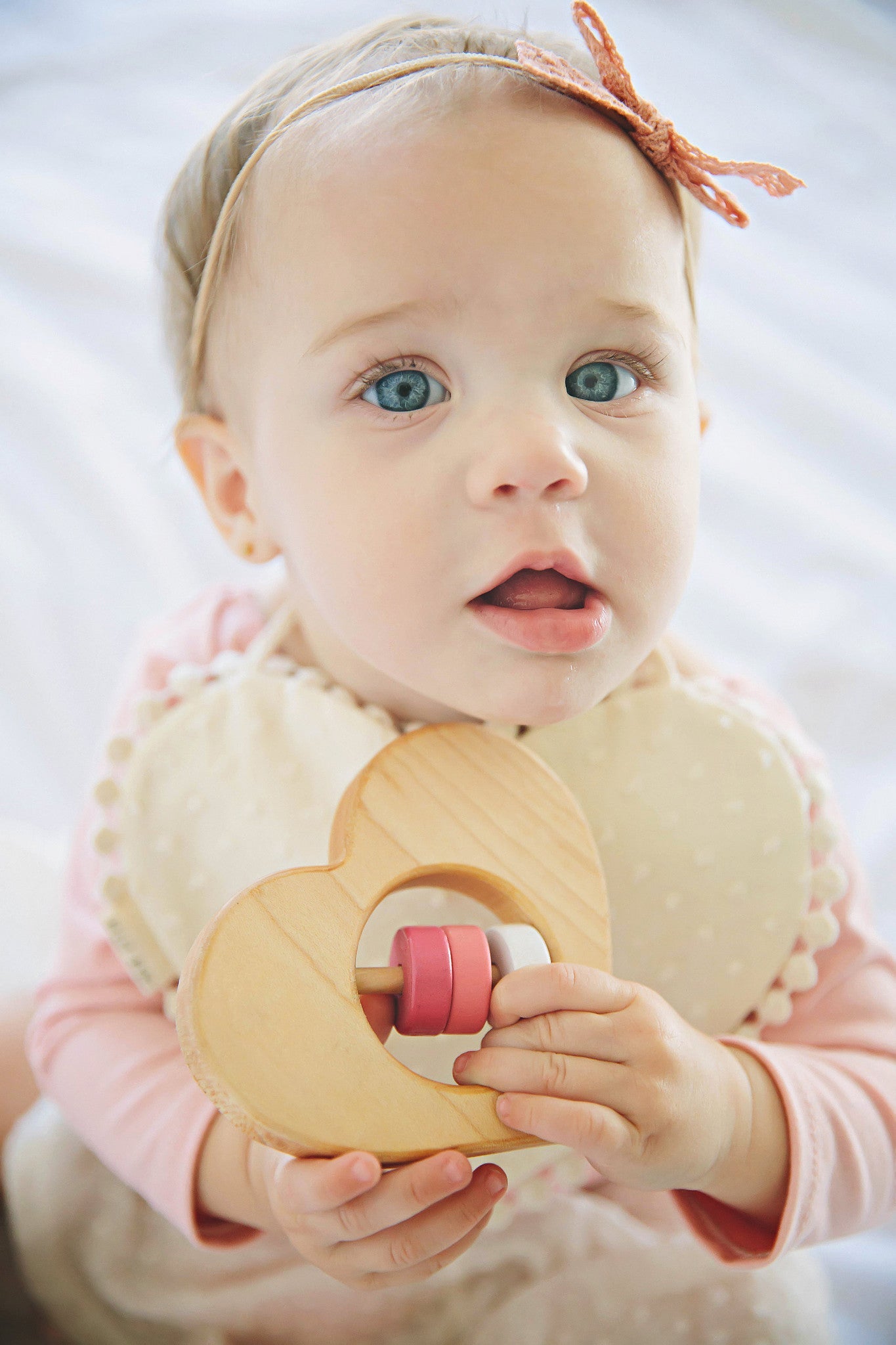 Heart Baby Rattle - Bannor-toys
