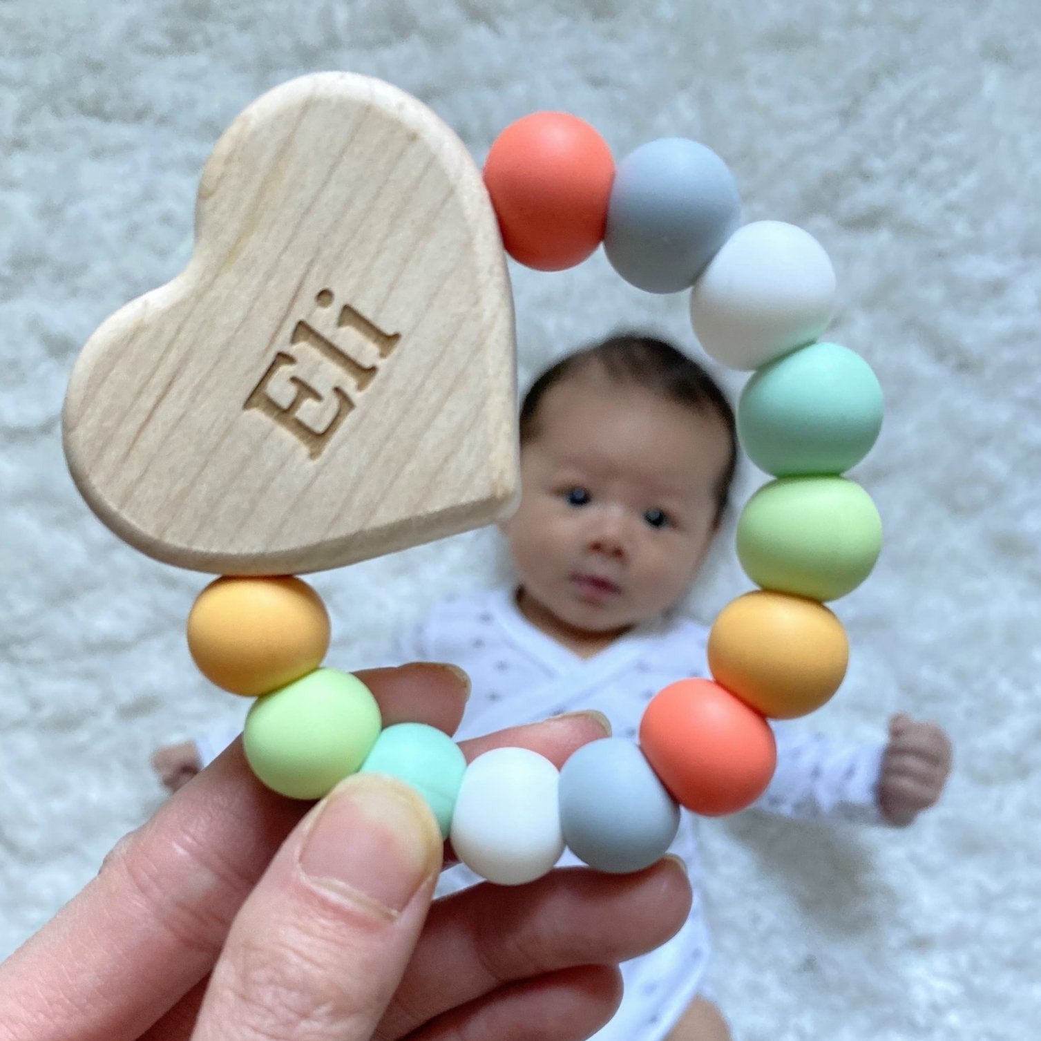 Heart Charm Teether - Bannor-toys