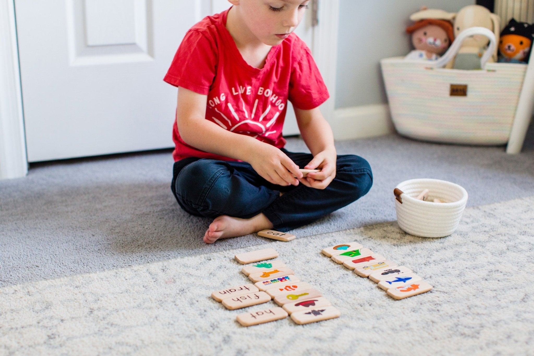 Mini Sight Words Color Tiles - Set 1 - Bannor-toys
