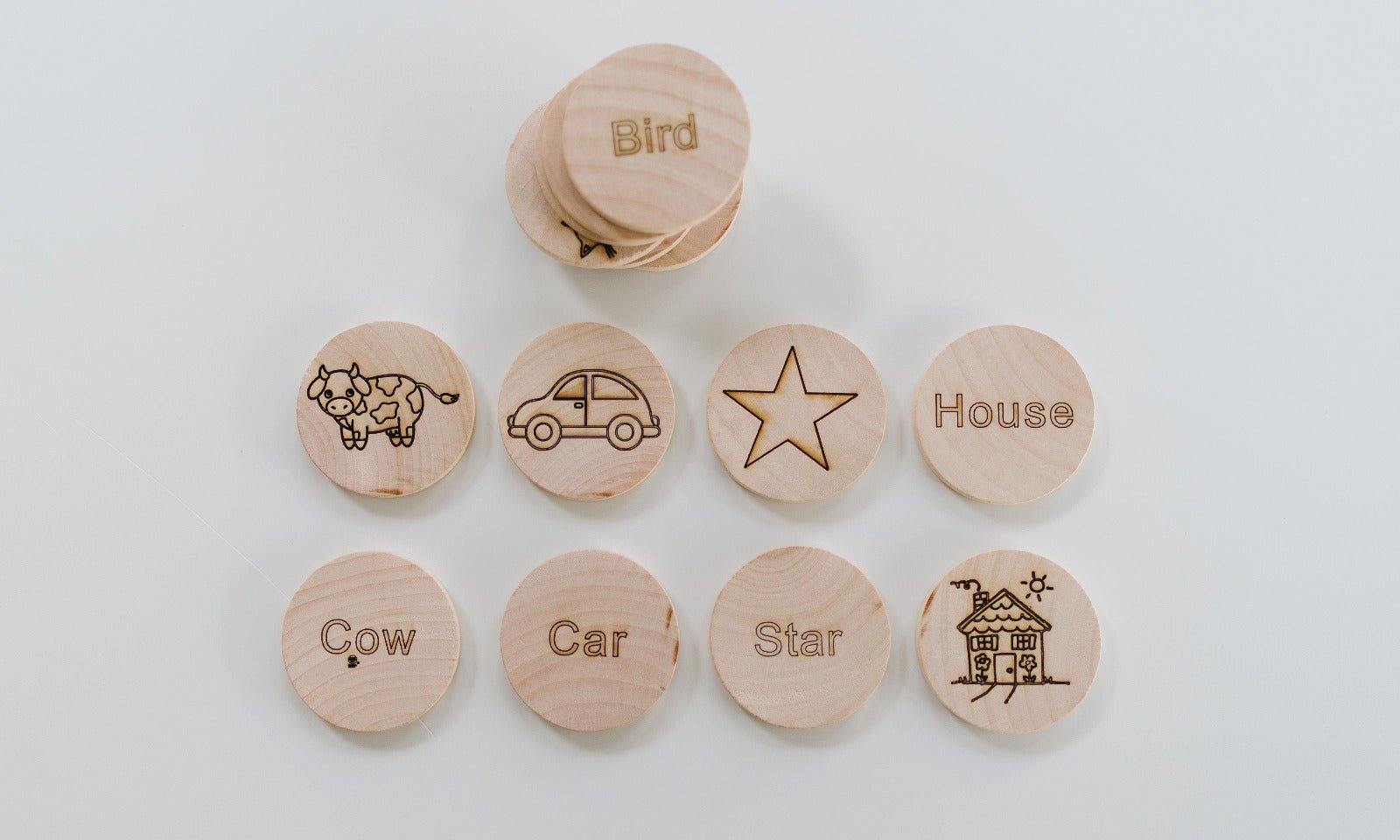 Mini Sight Words Matching Tiles - Bannor-toys