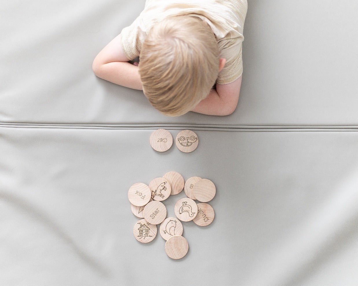 Mini Sight Words Matching Tiles - Bannor-toys