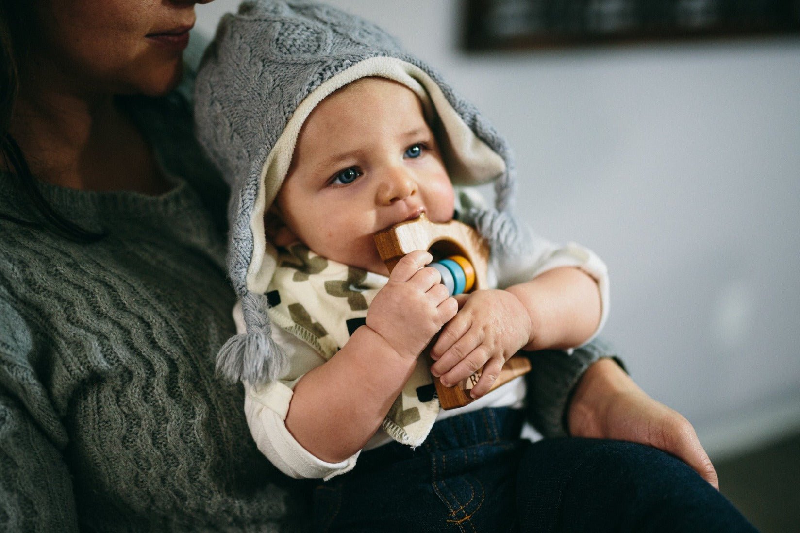 Minnesota Wooden Baby Rattle™ - Bannor-toys