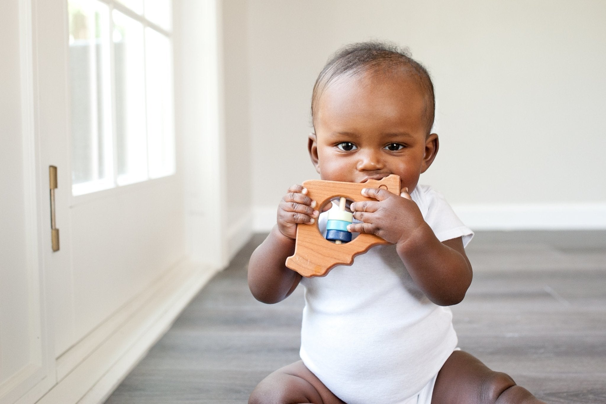 Missouri State Wooden Baby Rattle™ - Bannor-toys