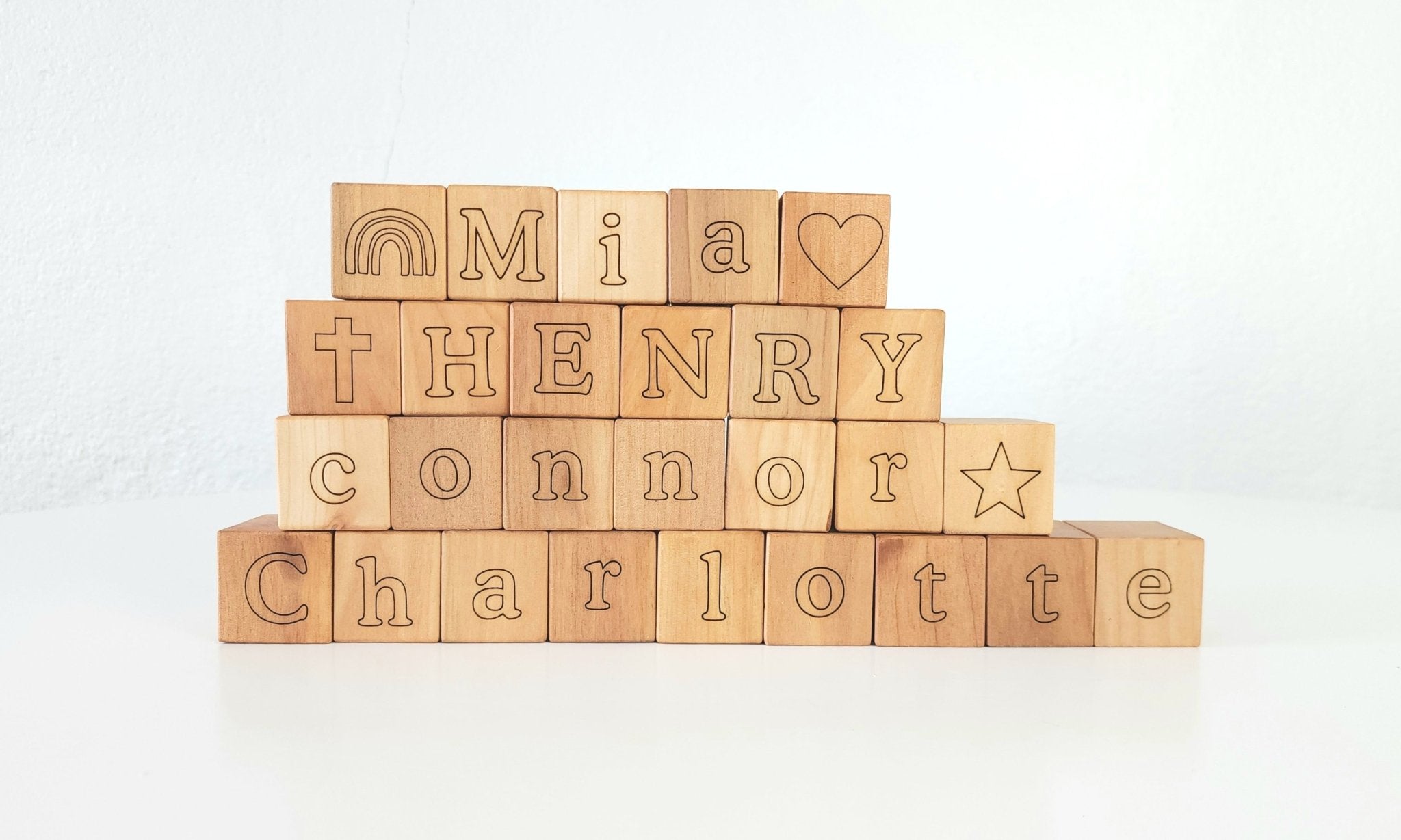 Personalized Name Blocks - Bannor-toys