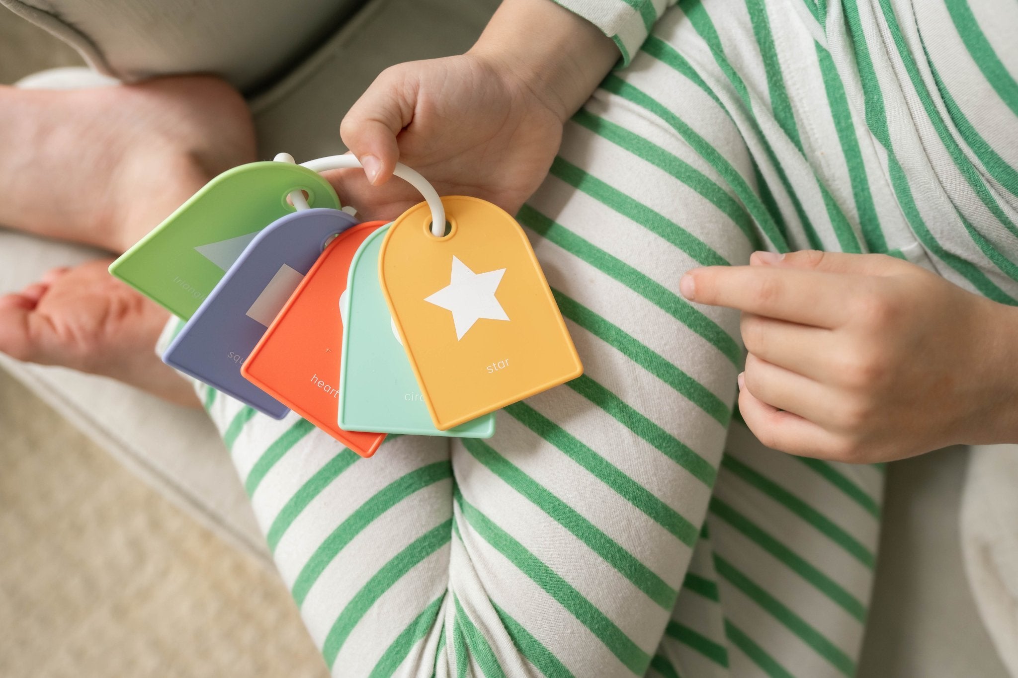Silicone Shape Flash Cards - Bannor-toys