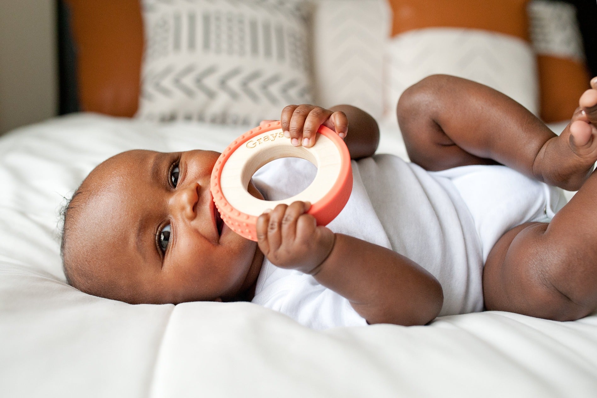 Silicone Wrapped Teether - Bannor-toys