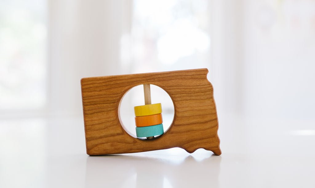South Dakota State Rattle™ - Bannor-toys