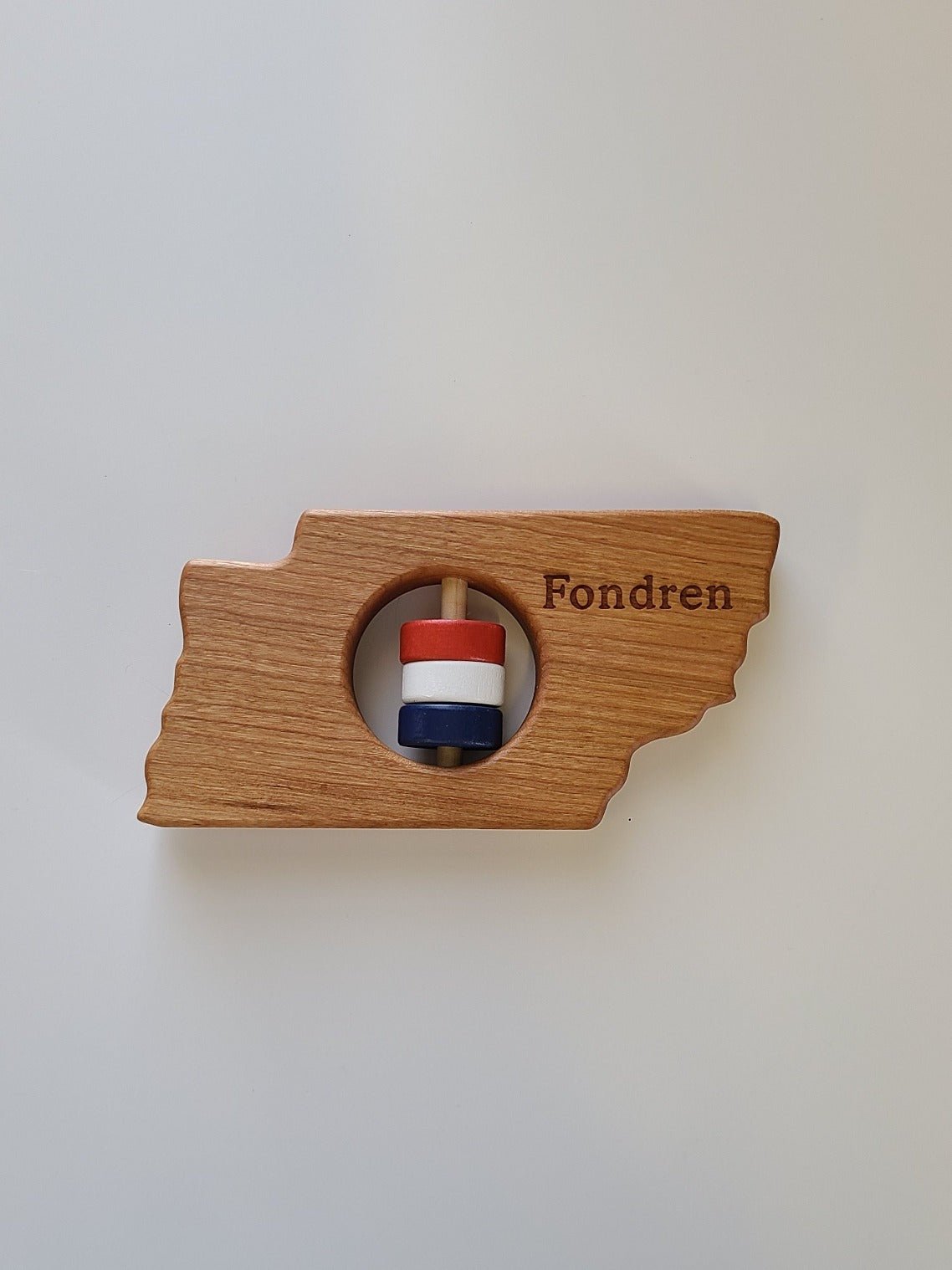 Tennessee State Wooden Rattle™ - Bannor-toys