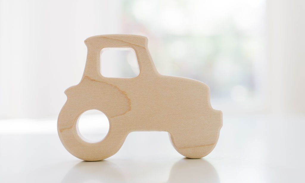 Tractor Wooden Grasping Toy - Bannor-toys