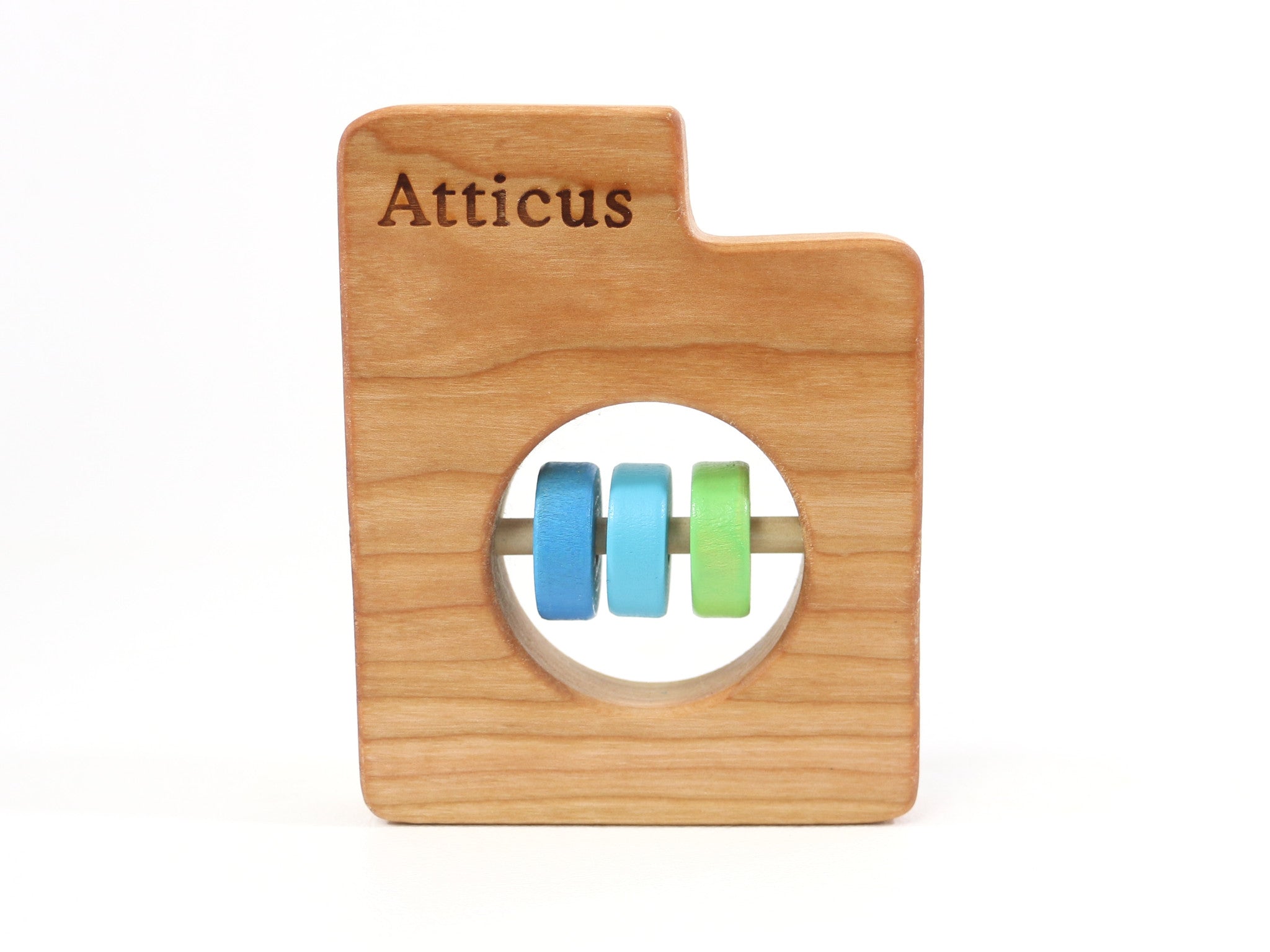 Utah State Wooden Baby Rattle™ - Bannor-toys