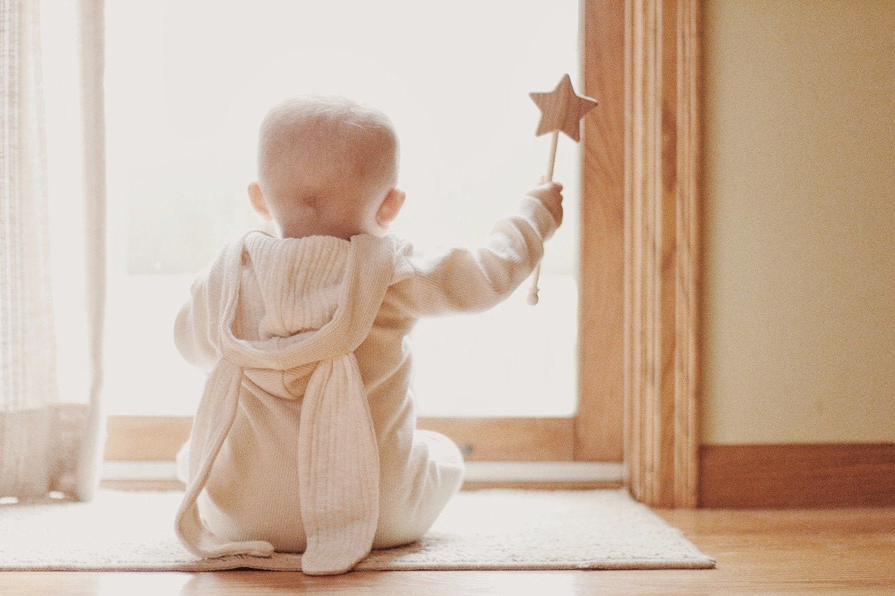 Wooden Star Wand - Bannor-toys