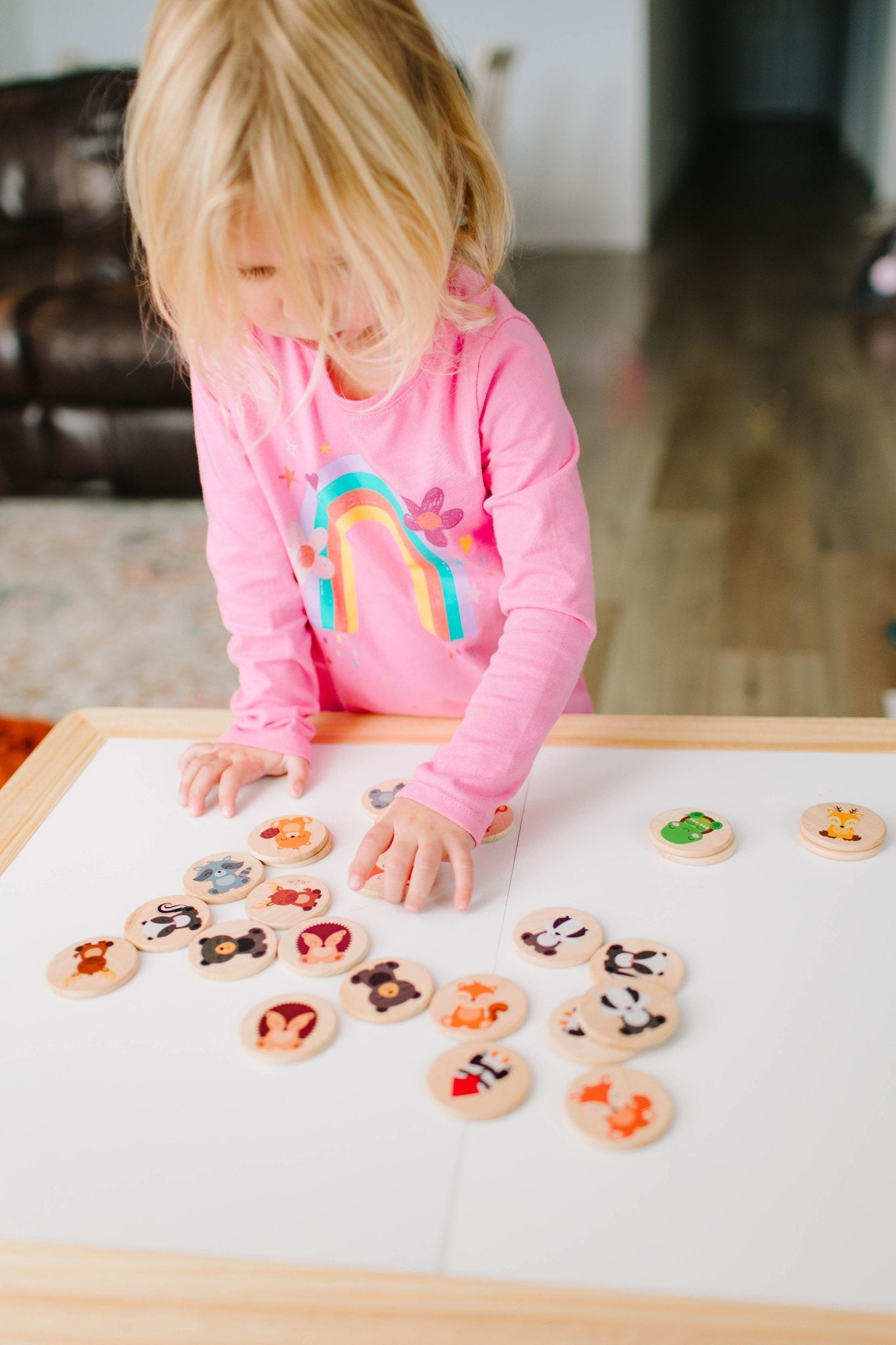 Woodland Matching Tiles - Bannor-toys